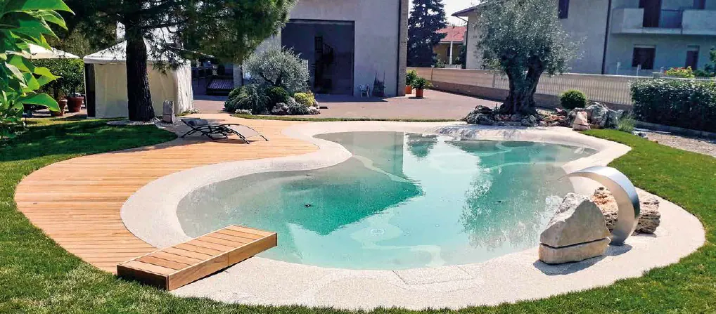 Piscina de arena Bio.design en Tenerife — concesionario oficial Apavi Green